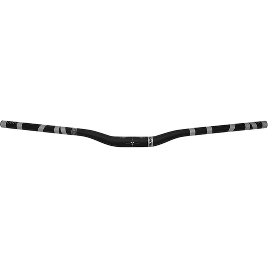 Nukeproof Horizon V2 Alloy Riser Bar (31.8mm) - Black - Silver, Black - Silver