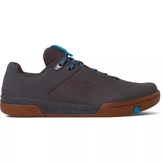 crankbrothers Stamp Lace Flat Pedal MTB Cycling Shoes AW22 - UK 6} - GREY-BLUE, GREY-BLUE