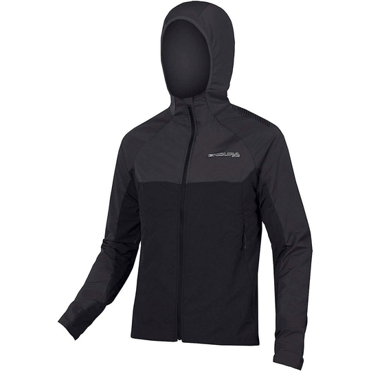 Endura MT500 Thermal Long Sleeve MTB Jersey II - S} - Black, Black