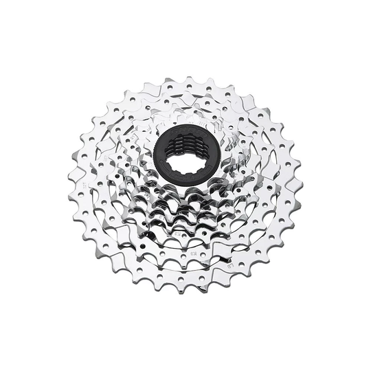 SRAM PG850 8 Speed Mountain Bike Cassette - Silver - 11-32t}, Silver