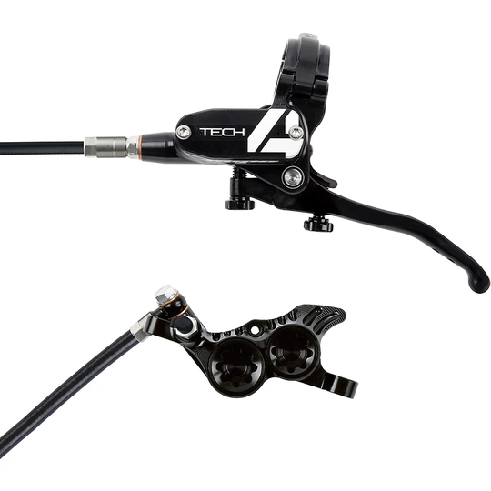 Hope Tech 4 V4 Brake - No Rotor - 1700mm - Black, Black