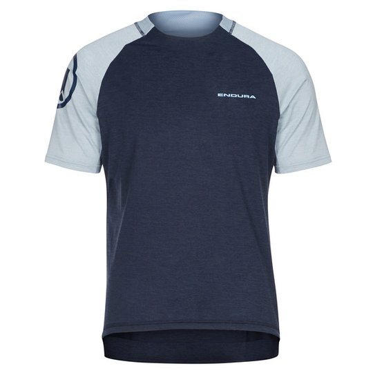 Endura Singletrack S/s Jersey - Ink Blue - Miehet - S