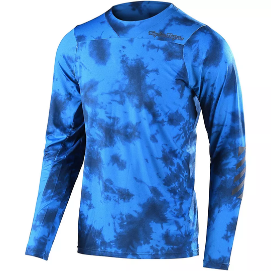 Troy Lee Designs Skyline LS Jersey 2021 - XL} - Slate Blue, Slate Blue