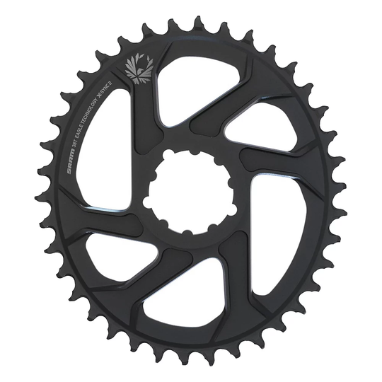 SRAM X-Sync Eagle Oval Direct Mount Chainring - 3mm Offset Boost - Black, Black