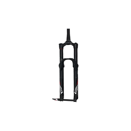 RockShox Pike RC Solo Air Fork - 150mm Travel - Black-White, Black-White