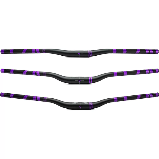 Nukeproof Horizon V2 Alloy Riser Bar (31.8mm) - Black - Purple, Black - Purple