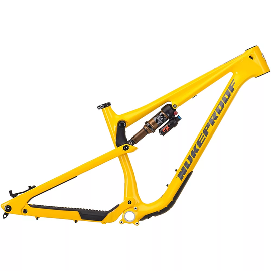Nukeproof Reactor 290 Carbon Frame - NP Factory Yellow - M}, NP Factory Yellow