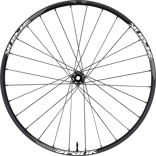 Spank 350 Vibrocore Boost Front MTB Wheel - Black - 28H}, Black