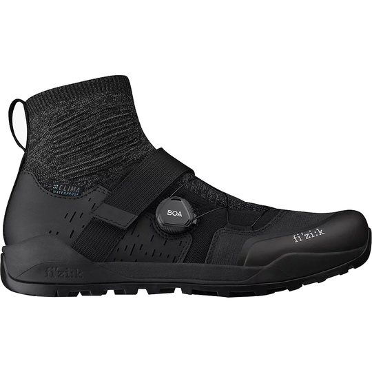 Fizik Terra Clima X2 Off Road Shoes - EU 44} - Black-Black, Black-Black