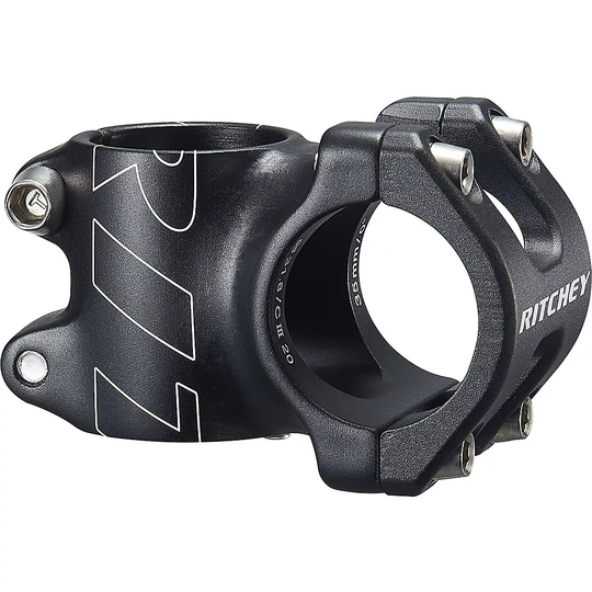 Ritchey Trail Mountain Bike Stem (31.8mm) - BB Black - 1.1/8"}, BB Black