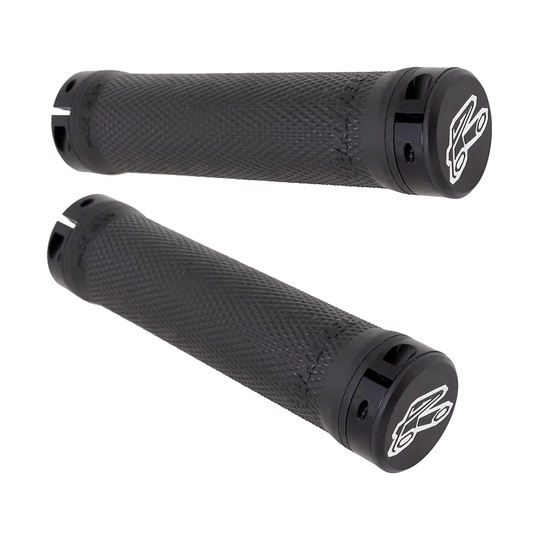 Renthal Lock On Ultra-Tacky Bar Grips - 130mm - Black, Black