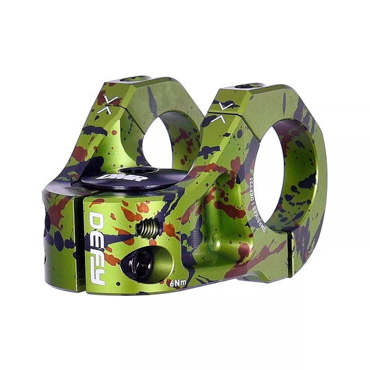 DMR Defy35+ Limited Edition Stem - Liquid Green Camo - 35.0mm, Liquid Green Camo
