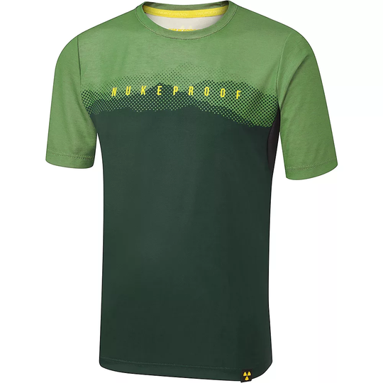 Nukeproof Blackline Youth Short Sleeve Jersey - 8-10 Years} - Cactus, Cactus