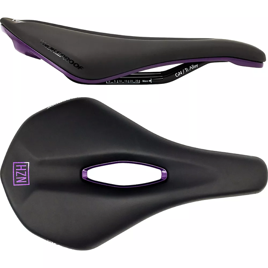Nukeproof Horizon Enduro Saddle - Black - Purple, Black - Purple