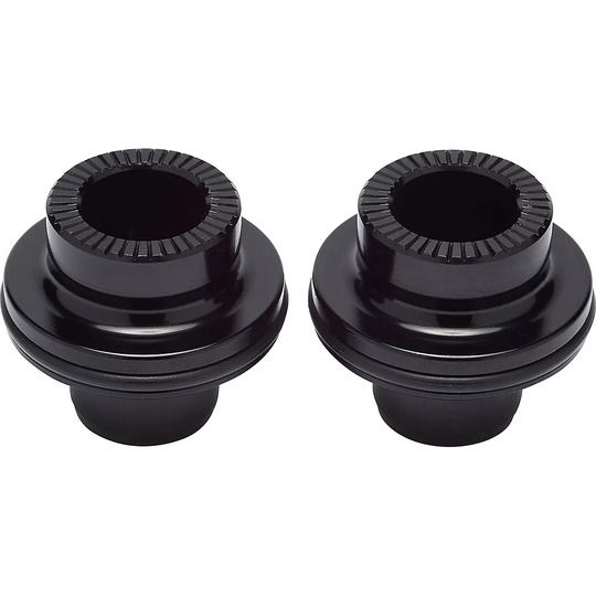 Brand-X Trail 12mm Front End Caps - 12mm} - Black, Black