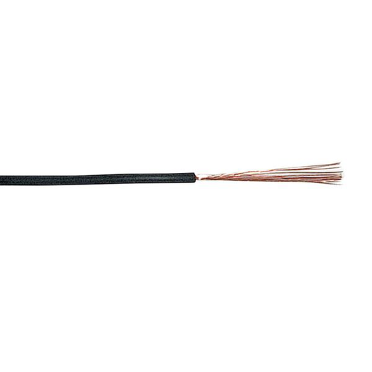 Nexans 11020240-001 Kytkentäkaapeli RK 6, 90 °C (H07V2-K 4) musta, rengas 100 m