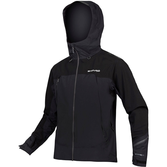 Endura MT500 Waterproof MTB Jacket II - L} - Black, Black