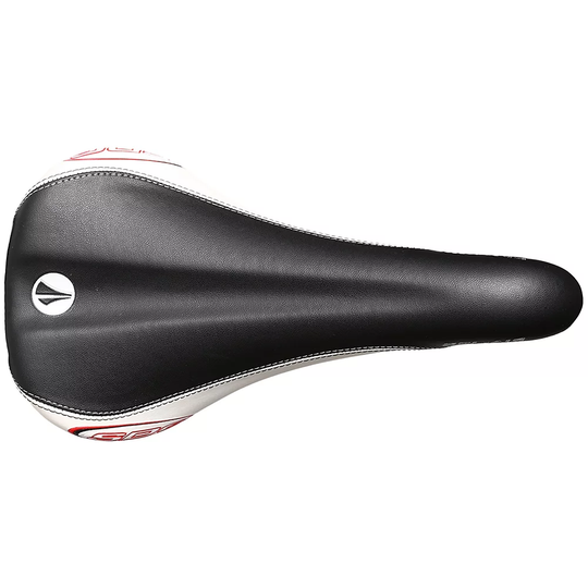SDG Bel Air RL Chromoly Bike Saddle - 140mm Wide - Black - White, Black - White