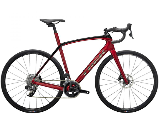 Trek Domane SL 6 eTap 2022 - Crimson/Trek Black 50cm