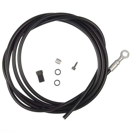 Avid XX-Juicy 5-7-Ultimate MTB Brake Hose Kit - Black, Black