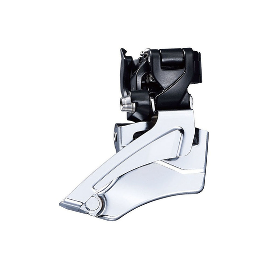 microSHIFT Marvo LT M462 2x9 Speed Front Derailleur - Black - Dual Pull}, Black
