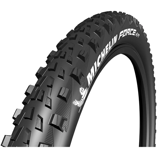 Michelin Force AM Performance TLR MTB Tyre - Folding Bead - Black, Black