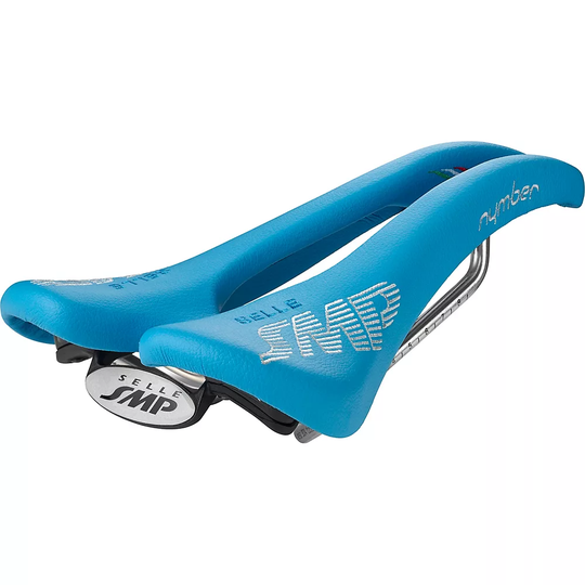 Selle SMP Nymber Bike Saddle - 139mm Wide - Light Blue, Light Blue