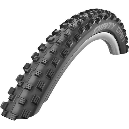 Schwalbe Dirty Dan Evo MTB Tyre - SuperGravity - Folding Bead - Black, Black