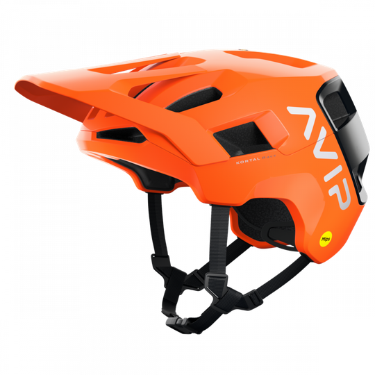 POC Kortal Race MIPS - Fluorescent Orange AVIP/Uranium Black Matt S-M