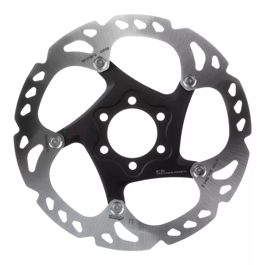 Shimano XT RT86 Ice-Tech Disc Brake Rotor - Silver - 180mm}, Silver