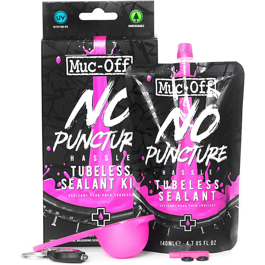 Muc-Off No Puncture Hassle Kit (140ml) - Black, Black