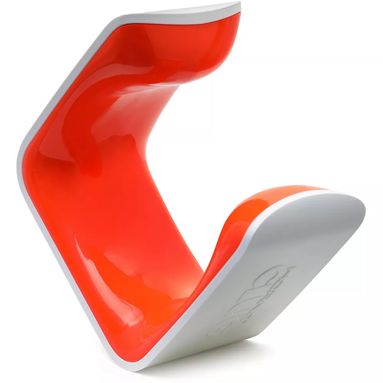Hornit CLUG MTB XL Bike Holder - 2.3 - 2.7} - White - Orange - 2.3" - 2.7"}, White - Orange