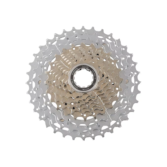 Shimano SLX HG81 MTB Cassette (10 Speed) - Silver - 11-34t}, Silver
