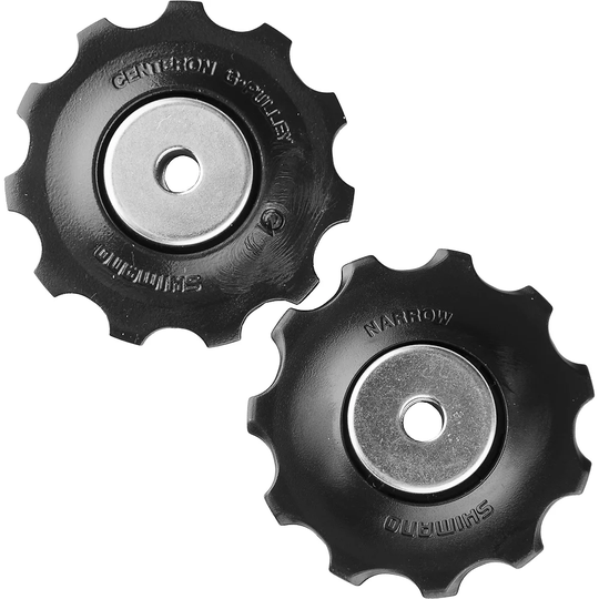 Shimano RD-M430 Alivio 9 Speed Jockey Wheels - Black, Black