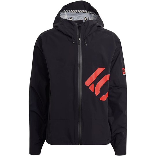 Five Ten All Mountain MTB Rain Jacket - S} - Black, Black