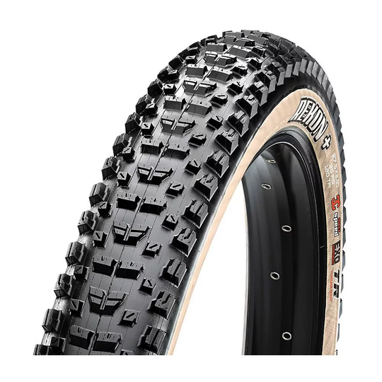 Maxxis Rekon+ Skinwall MTB Tyre - 3C - EXO - TR - Folding Bead - Black, Black