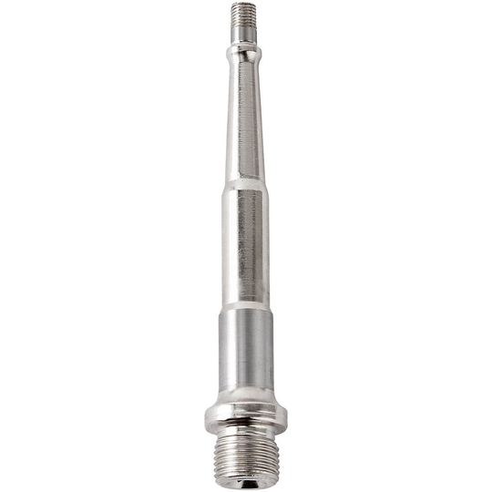 Sixpack Racing Menace Comp Flat MTB Pedal Axle - Silver - Left Side}, Silver