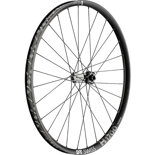 DT Swiss H1700 Spline 30 Boost Disc Front Wheel - 15 x 110mm 30mm - Black, Black