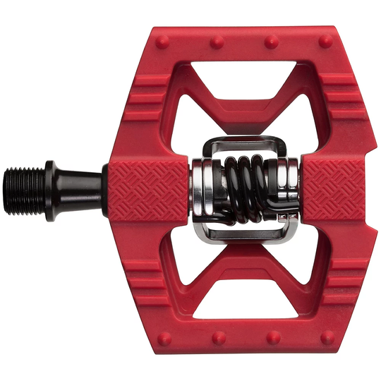 crankbrothers Doubleshot 1 Clipless MTB Pedals - Red, Red