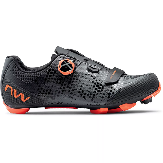 Northwave Razer 2 MTB Shoes 2022 - EU 41} - Anthra-Orange, Anthra-Orange