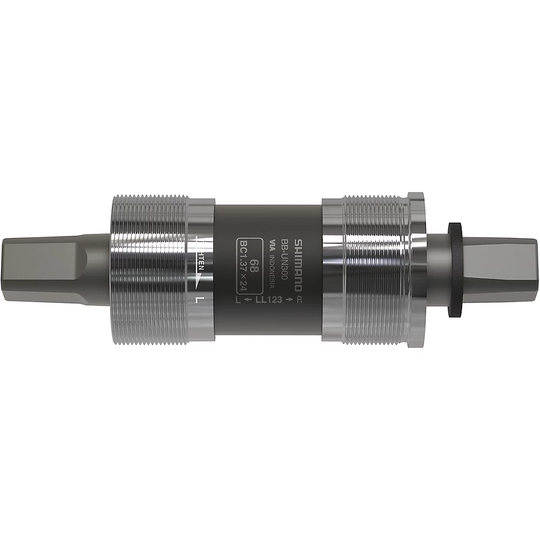 Shimano UN300 British Thread Bottom Bracket - 73mm - Silver, Silver