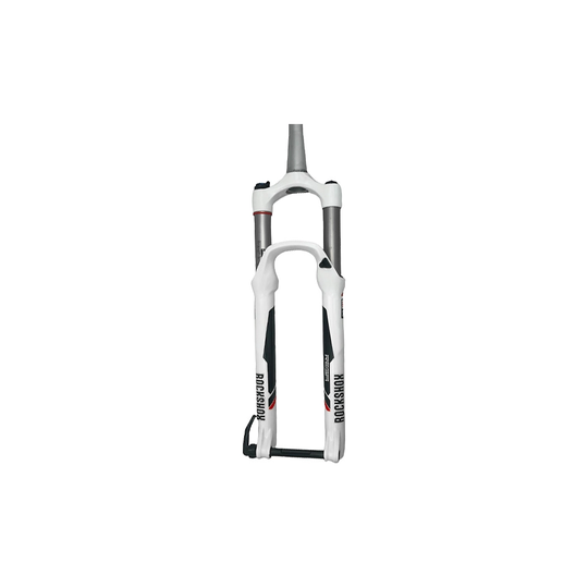 RockShox Reba RL Solo Air Fork - 120mm Travel - White-Red, White-Red