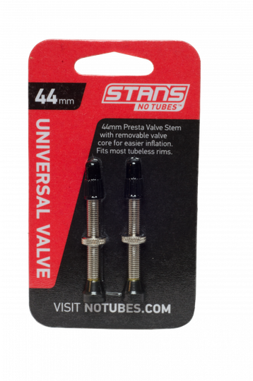 Stans NoTubes Tubeless-venttiili 44 mm pari