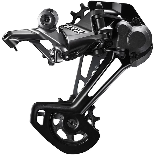 Shimano XTR M9100 12sp Rear Derailleur - Long - Up to 51t} - Grey, Grey