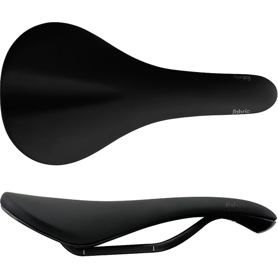 Fabric Scoop Radius Ultimate Saddle - 142mm Wide - BLK - Silver, BLK - Silver