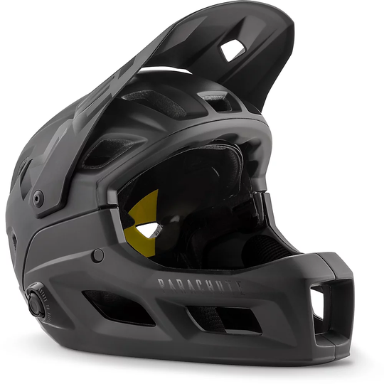 MET Parachute MCR Helmet (MIPs) - S} - Matte Black, Matte Black