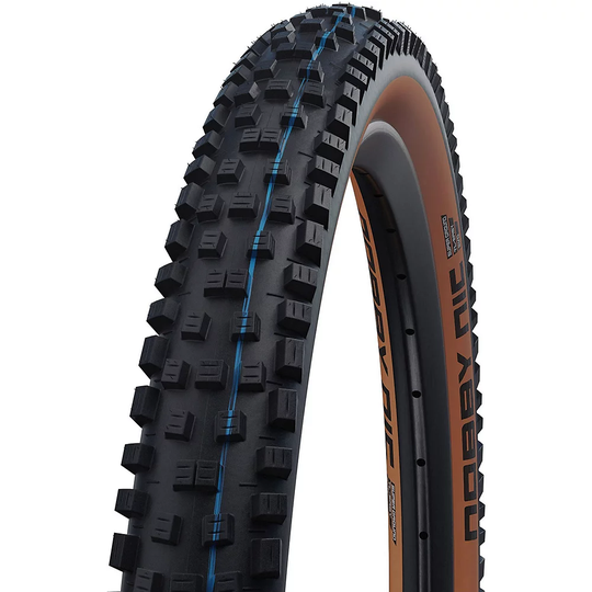 Schwalbe Nobby Nic Evo Super Ground MTB Tyre - Bronze - Skin - 27.5" (650b)}, Bronze - Skin
