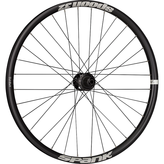 Spank SPOON 32 Rear Mountain Bike Wheel - SingleSpd/135mm - Black, Black