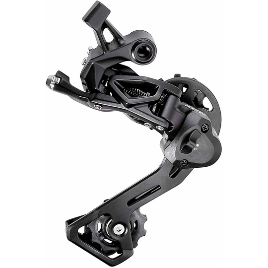 microSHIFT XCD RD-M865M 11 Speed Rear Derailleur - Medium Cage - Black, Black