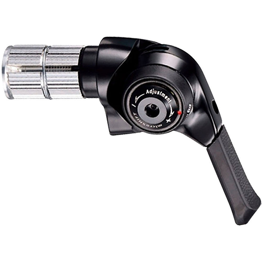 microSHIFT BS-M11 Bar End Shifters Shimano 11 Speed - Black - Right}, Black